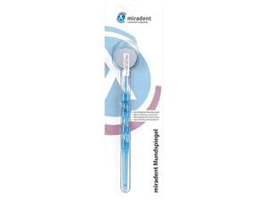 miradent® Mundspiegel Anti-Fog Blau transparent