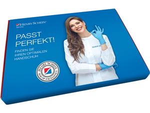 HS-Handschuh-Testbox, blau HS-Latex Handschuhe Premium puderfrei