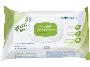 mikrozid® universal wipes green line 180 x 200 mm, Packung 114 Tücher