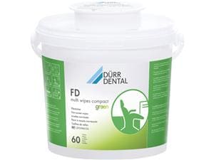 FD multi wipes compact green Format 29 x 30 cm, Packung 8 x 60 Tücher