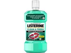 LISTERINE® Clean & Fresh Flaschen 6 x 500 ml
