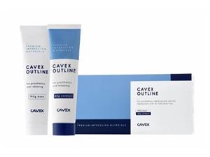 Cavex Outline Abformpaste Tube 140 g Base und 65 g Katalysator