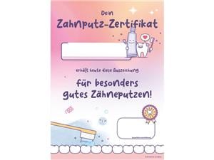 Zahnputz-Zertifikat Packung 20 Stück