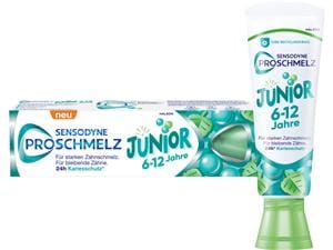 Sensodyne® ProSchmelz Junior Zahnpasta 6-12 Tube 75 ml