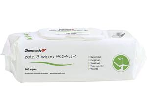 Zhermack zeta 3 wipes POP-UP Tücher 100 Stück