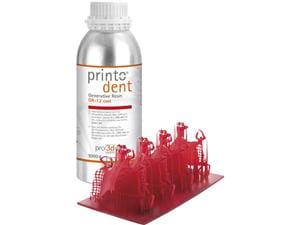 printodent® GR-12 cast Rot, Flasche 1.000 g