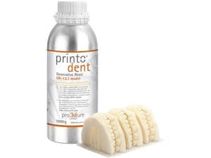 printodent® GR-13.1 model Cremeweiß-opak, Flasche 1.000 g