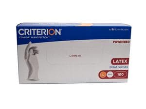 HS-Latex Handschuhe Premium gepudert Criterion® Größe L, Packung 100 Stück
