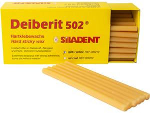 Deiberit 502® Hartklebewachs Gelb, Stangen 50 Stück