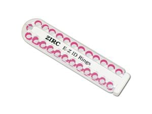 EZ-ID Markierungsringe, klein (Ø 3 mm) - Nachfüllpackung Neon pink, Packung 25 Stück