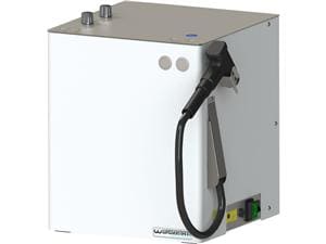 Wasi-Steam Compact- Dampfstrahlgerät Festwasseranschluss Edelstahl Weiß