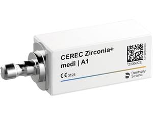 CEREC Zirconia+ medi A1, Packung 3 Stück