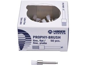 Prophy-Brush Ø 3,7 mm, Flach, fein, Packung 50 Stück