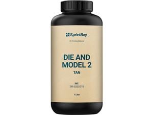 SprintRay Die and Model 2 Tan, Flasche 1 Liter