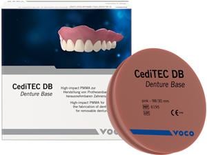 CediTEC® DB disc - Ø 98 mm Pink, Stärke 30 mm