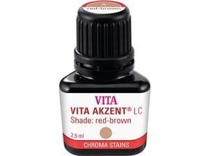VITA AKZENT® LC CHROMA STAINS red-brown (A). Packung 2,5 ml