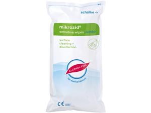 mikrozid® sensitive wipes Jumbo Format 20 x 20 cm, Beutel 200 Tücher