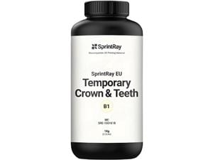 SprintRay EU Temporary Crown & Tooth B1, Flasche 1 Liter