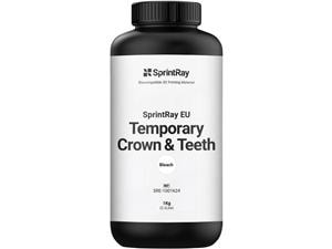 SprintRay EU Temporary Crown & Tooth Bleach, Flasche 1 Liter