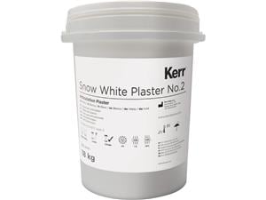 Snow White Plaster weiß Eimer 18 kg