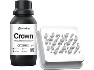 SprintRay Crown A1 Dentin, Flasche 500 g