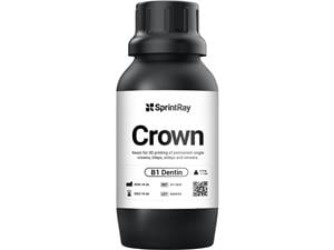 SprintRay Crown B1 Dentin, Flasche 500 g