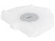 Combiflex PLUS Sockelplatten Weiß, klein, Packung 100 Stück