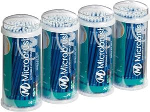 Microbrush® Röhrenserie - Nachfüllpackung Blau, regulär, Ø 2,0 mm, Packung 400 Stück