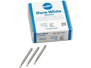 Dura-White® Schaft H Figur RD1, ISO 030, Packung 12 Stück