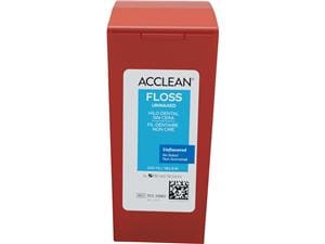 HS-Acclean® Dental Floss - Spenderbox Zahnseide ungewachst, Spender 182 m
