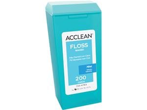 HS-Acclean® Dental Floss - Spenderbox Zahnseide mint gewachst, Spender 182 m