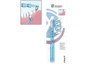 I-Prox® P Halter Blau-transparent und 4 Bürsten weich