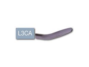 Luxator® Periotome L-3CA, Breite 3 mm, blau, gegengebogen