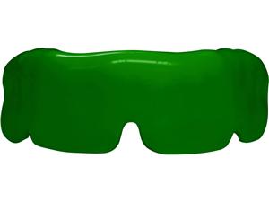 PLAY SAFE® Erkoflex-color, Stärke 2 mm, Ø 120 mm (rund) - Standardpackung, einfarbig Sattgrün, Packung 5 Stück