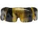 PLAY SAFE® Erkoflex-color Freestyle blackline, Stärke 2 mm, Ø 120 mm (rund) - Einzelfarben Goldflakes, Packung 5 Stück