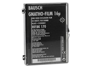 Bausch Gnatho-Film BK 170, schwarz, 70 x 100mm