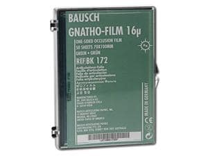 Bausch Gnatho-Film BK 172, grün, 70 x 100 mm