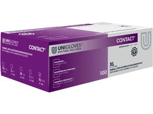 Unigloves® Contact puderfrei Größe XL, Packung 10 x 100 Stück