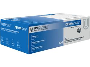 Unigloves® Derma Skin puderfrei Größe L, Packung 10 x 100 Stück