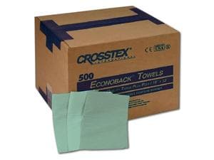 CROSSTEX Econoback® Servietten Grün, Packung 500 Stück
