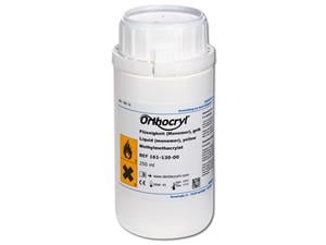 Orthocryl® Flüssigkeit Monomer Gelb, Flasche 250 ml