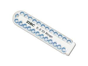 EZ-ID Markierungsringe, klein (Ø 3 mm) - Nachfüllpackung Neon blau, Packung 25 Stück