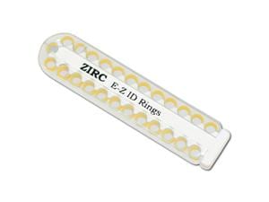 EZ-ID Markierungsringe, groß (Ø 6 mm) - Nachfüllpackung Neon gelb, Packung 25 Stück