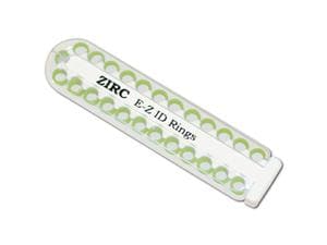 EZ-ID Markierungsringe, klein (Ø 3 mm) - Nachfüllpackung Neon grün, Packung 25 Stück