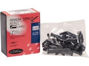 Gradia Direct X, Unitips - Nachfüllpackung X-A3, Unitips 20 x 0,16 ml