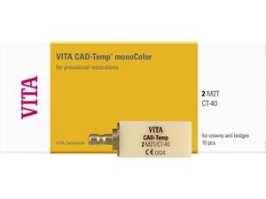VITA CAD-Temp® monoColor for CEREC®/inLab® 2M2T, Größe CT-40, Packung 10 Stück