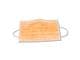 Monoart® Mundschutz Pro 3 mit Gummizug Orange, Packung 50 Stück