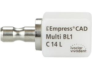 IPS Empress® CAD for CEREC and inLab Multi Blöcke BL1, Größe C14 L, Packung 5 Stück