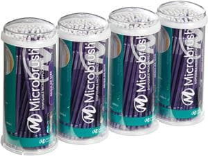 Microbrush® Röhrenserie - Nachfüllpackung Violett, regulär, Ø 2,00 mm, Packung 400 Stück