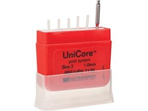 UniCore™, Wurzelstifte Größe 2, rot, Packung 5 Stück